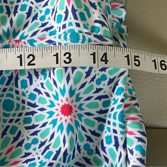 Ocean Avenue swimwear mosaic peek tankini top NWT size large adjustable straps - Picture 12 of 14